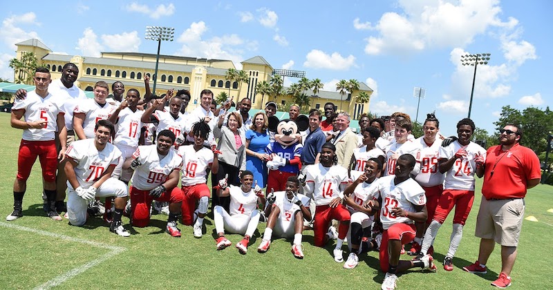 Evento NFL Pro Bowl Week 2020 na Disney Orlando: jogadores de futebol americano Evento NFL Pro Bowl Week 2020 na Disney Orlando: jogadores de futebol americano