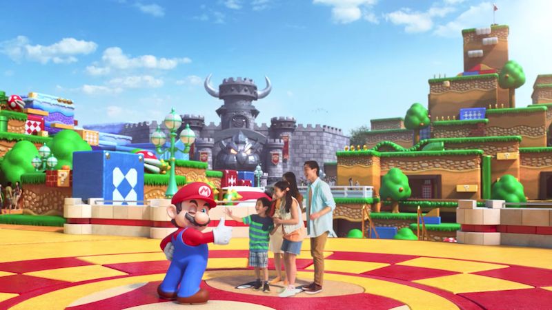 Super Nintendo World na Universal Orlando: visitantes Super Nintendo World na Universal Orlando: visitantes